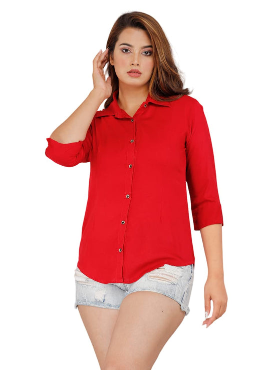 GEHU GARMENTS Women Solid Shirt for Office