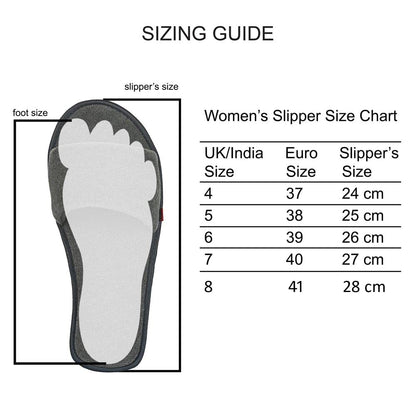 Home Slippers Indoor Bedroom Room Winter House - alphahostel.in
