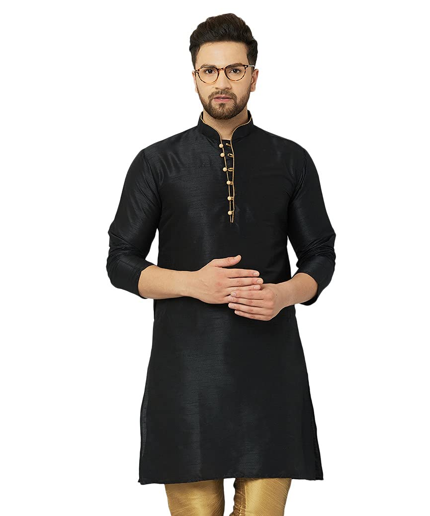 ABH LIFESTYLE Men's Silk Long Kurta only.