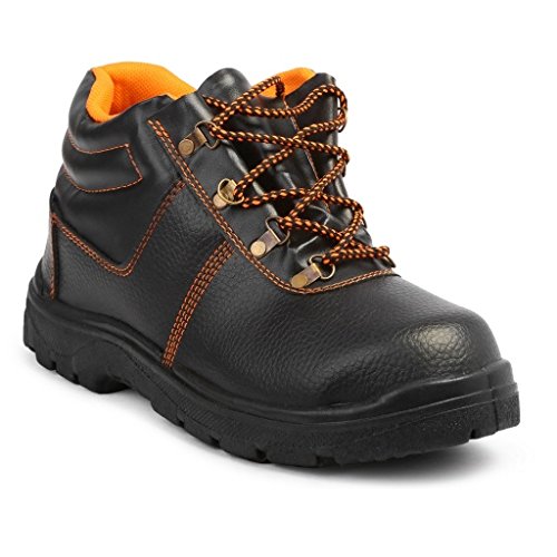 NEOSAFE Spark A5005 PU Leather Labour Safety Shoes - alphahostel.in