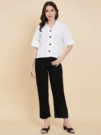 VAIRAGEE Women Cotton Blend Striped Pattern