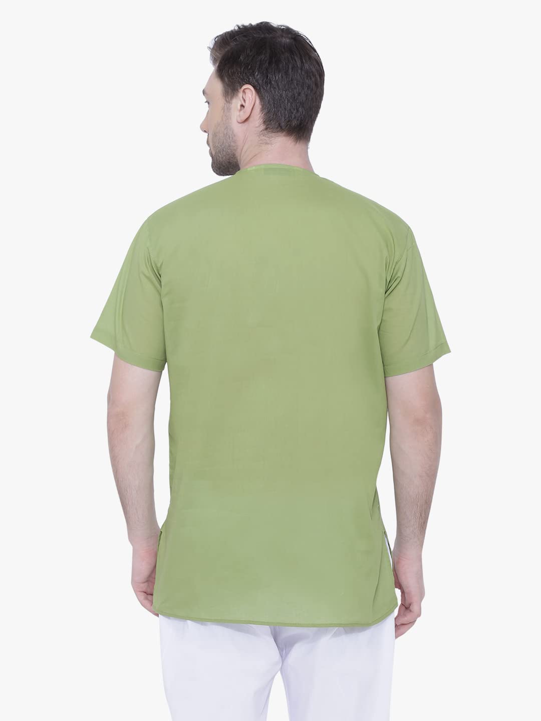 Rajubhai Hargovindas Men Cotton Straight Kurta