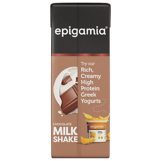 Epigamia Chocolate Milkshake, 180 ml