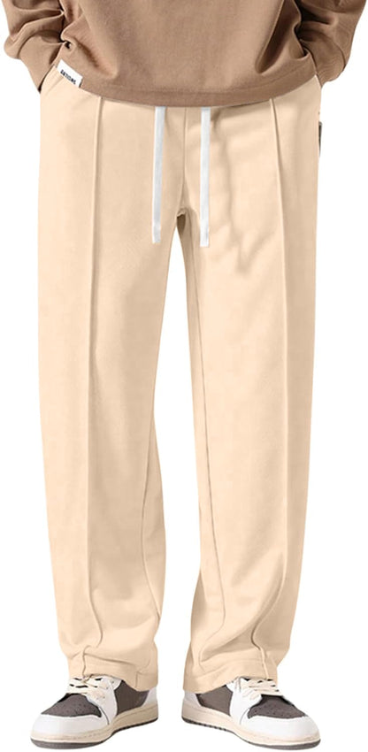Mehrang White Loose Fit Track Pant for Men || Joggers