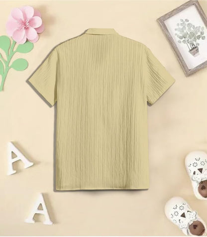 Vikita Enterprise Cotton Stylish Boys Shirts Regular Fit