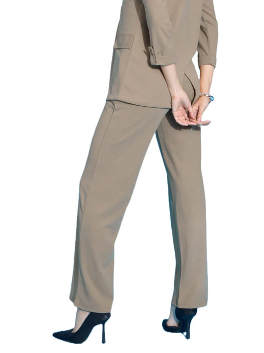 Elendra Women's Polyester Blend Casual Pants
