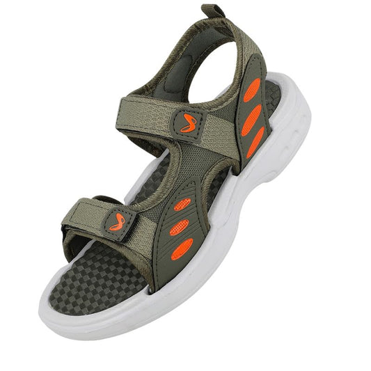 WALKAROO Mens Navy Blue Sports Sandals