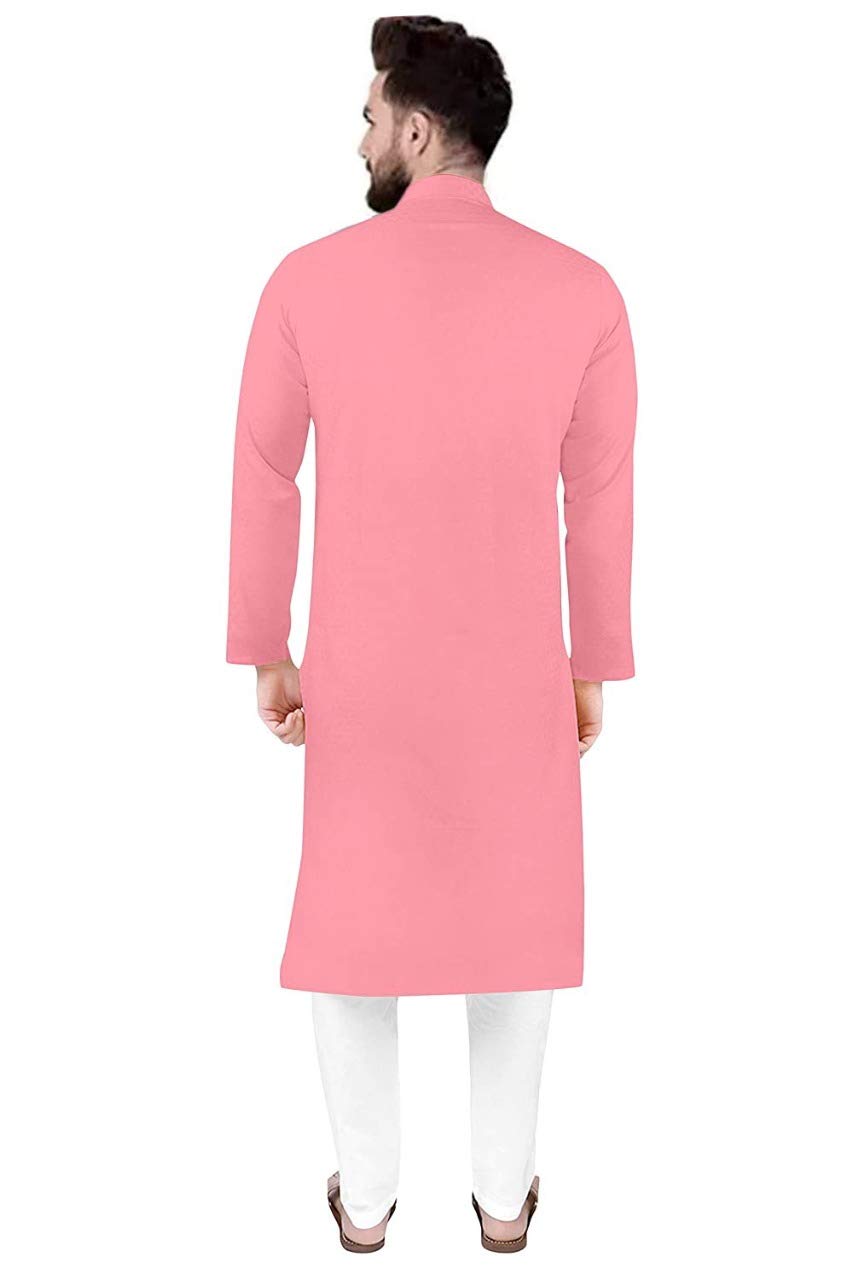 trustous Men's Cotton Kurta Set