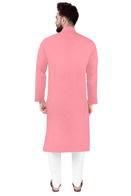 trustous Men's Cotton Kurta Set