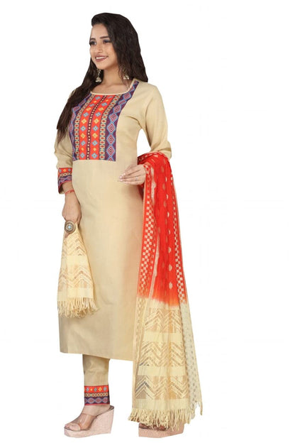 Women Cotton Kurta Set with Dupatta | Pure Cotton