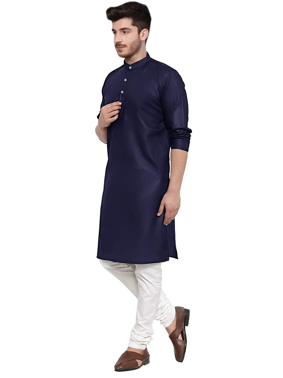 trustous Mens straigth Kurta Pyjama Set Combo