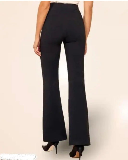 Women's High Waist Bell Bottom Trouser