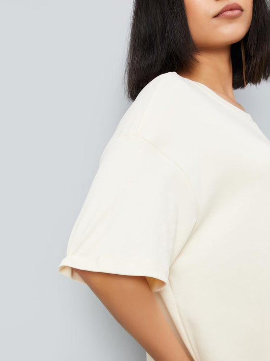 Max Women's Cotton Regular Fit T-Shirt