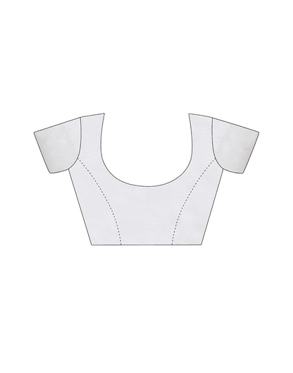 Women's Kanjivaram Soft Silk Blouse Piece For Wedding