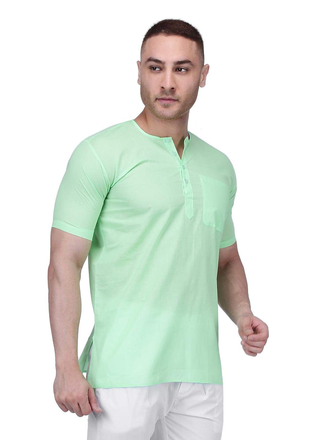 Rajubhai Hargovindas Men Cotton Straight Kurta