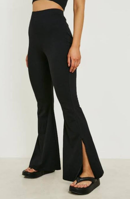 Women's High Waist Bell Bottom Trouser