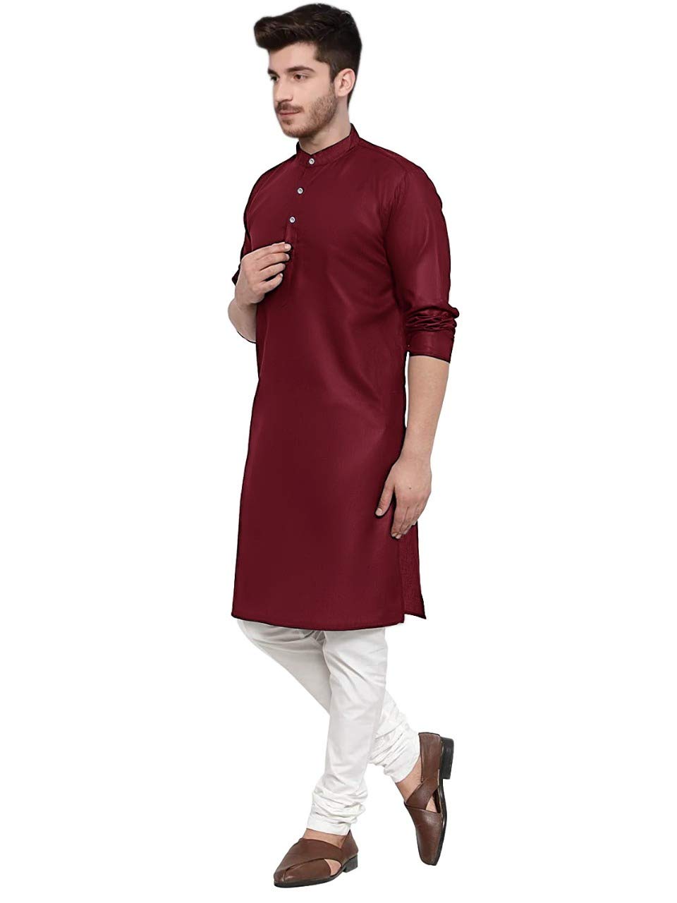 trustous Mens straigth Kurta Pyjama Set Combo