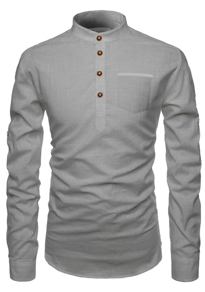 TrendiVastra Men's Cotton Blend Fabric Full Sleeve