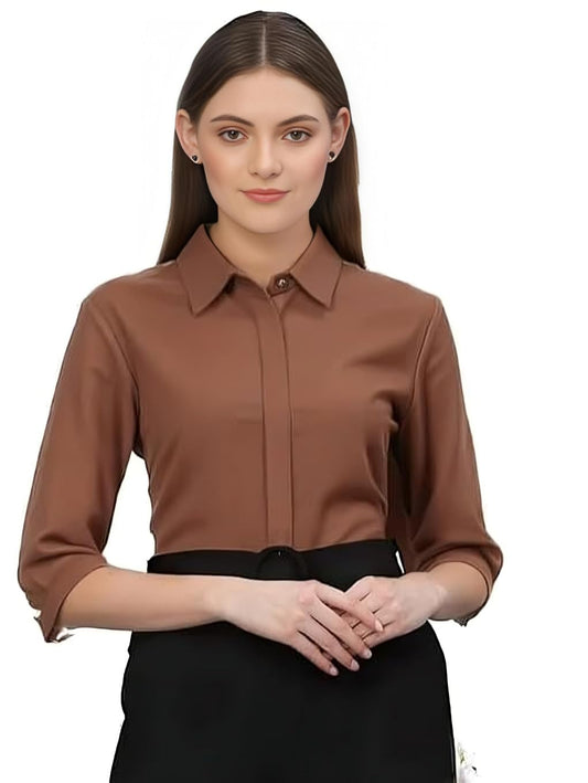 RUDRAKSH_J Women’s Formal Shirt for Office