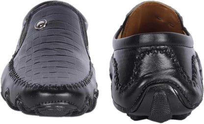 HATTOUN Synthetic Leather Comfortable Loafers for Men - alphahostel.in