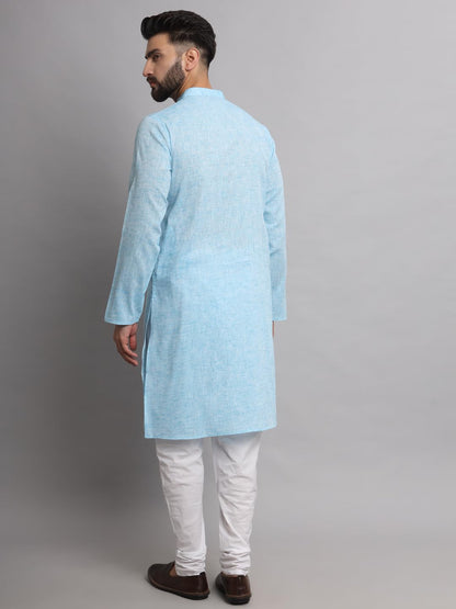 LATEST CHIKAN Men's Cotton Regular Textured