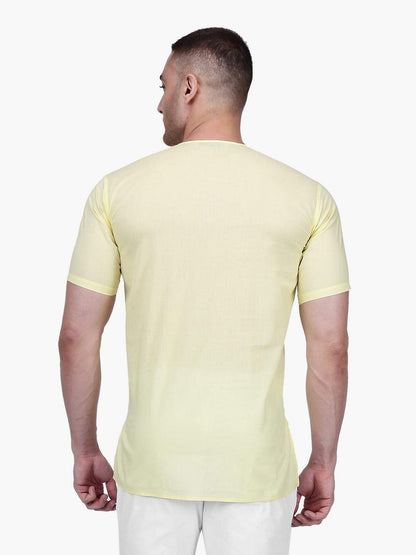 Rajubhai Hargovindas Men Cotton Straight Kurta