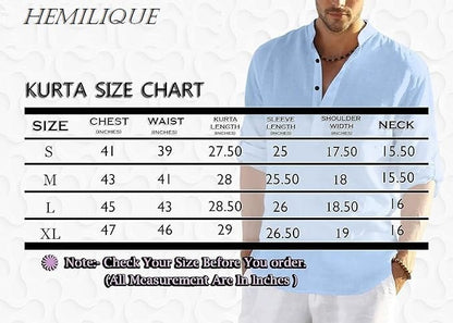 Men Solid Cotton Blend Straight Kurta Shirt Pack of 2