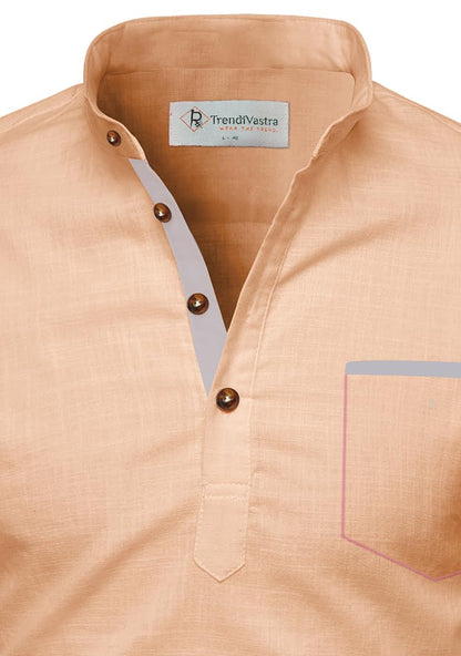 TrendiVastra Men's Cotton Blend Fabric Full Sleeve