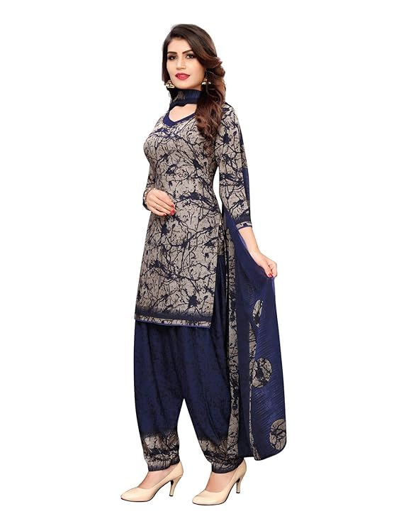 PGF Women's Crepe Printed Unstitched
