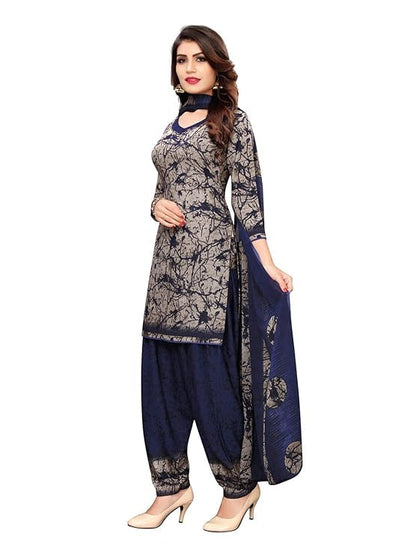 PGF Women's Crepe Printed Unstitched