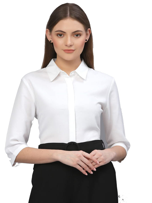 ALL IN ONE CLOTHING Women Regular Fit Spread Collar