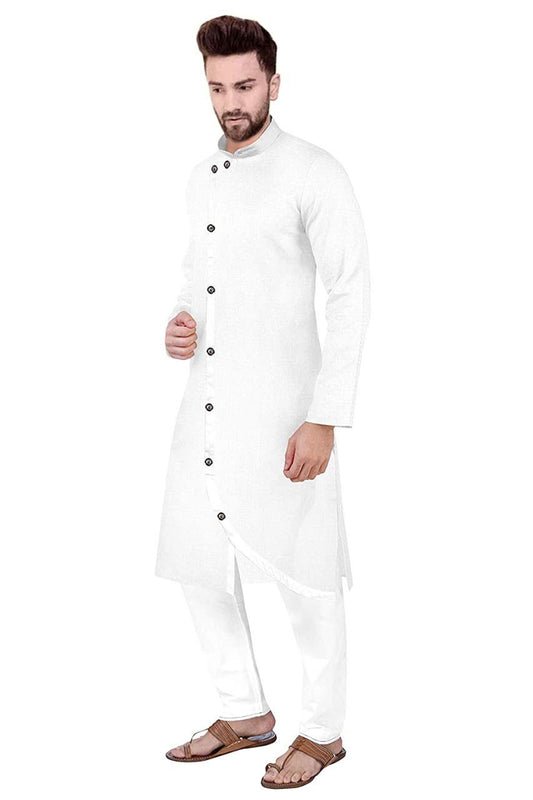 trustous Men's Cotton Kurta Set