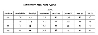ABH LIFESTYLE Men's Silk Long Kurta only.