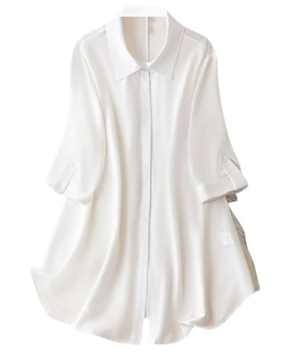 Leriya Fashion Women's Shirt Dress Knee Length Dress | Loose Fit | Button-Down | | 3/4 Sleeve | Summer Wear | Available in (Pack of 2 | Value Pack)