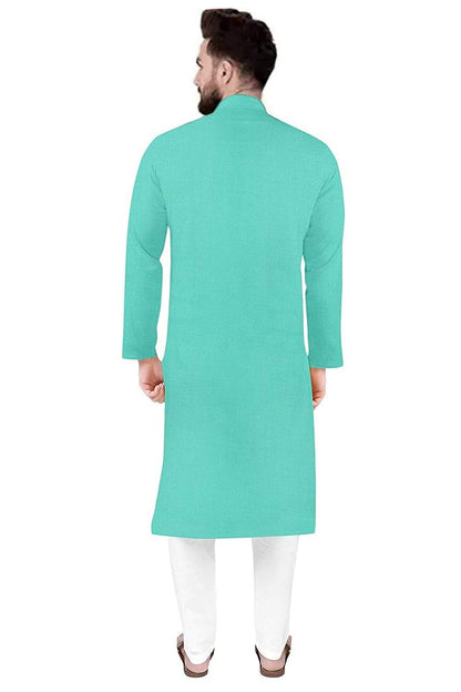 trustous Men's Cotton Kurta Set