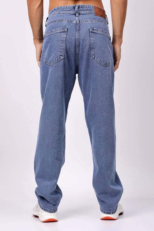 London Hills Men's Relaxed Fit Mid Rise Jeans || Relaxed