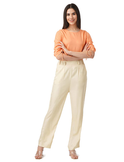 FYLTR Women's Rayon Casual Pull-up Pants