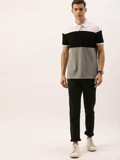The Indian Garage Co Men Mid Rise Slim Fit Solid