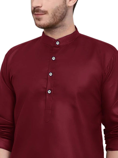 trustous Mens straigth Kurta Pyjama Set Combo