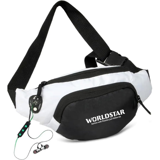 WORLD STAR Waist Bag for Men & Women | Fanny Pack