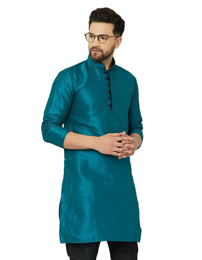 ABH LIFESTYLE Men's Silk Long Kurta only.