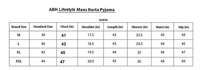 ABH LIFESTYLE Men's Silk Long Kurta only.