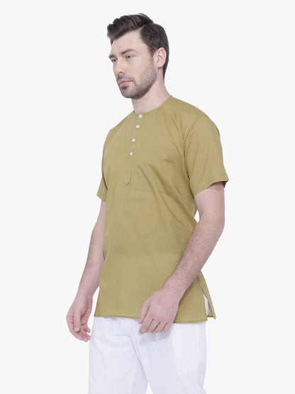 Rajubhai Hargovindas Men Cotton Straight Kurta