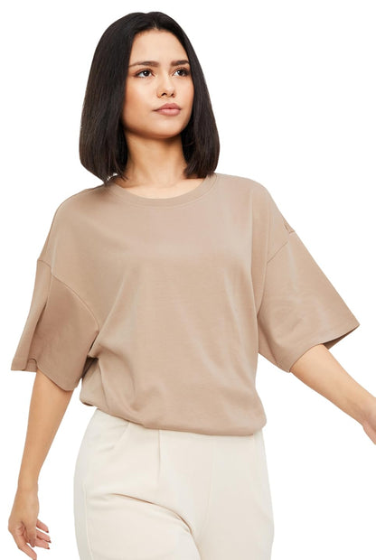 Max Women's Cotton Regular Fit T-Shirt