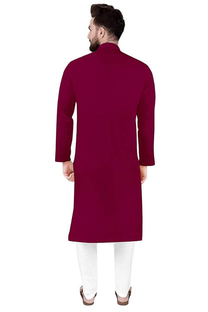 trustous Men's Cotton Kurta Set