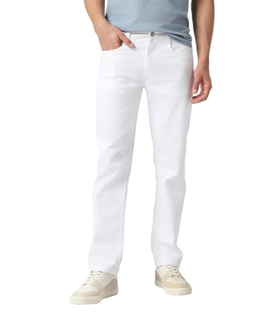 PYKAR Mens Jeans Stretchable Cotton Fabric Regular Fit