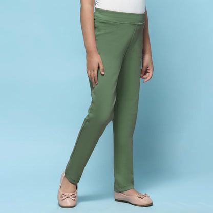 BIBA Girl's Regular Casual Pants
