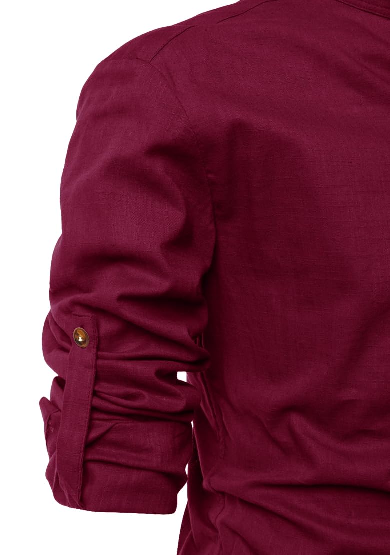 TrendiVastra Men's Cotton Blend Fabric Full Sleeve