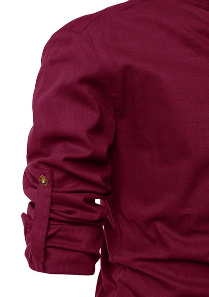 TrendiVastra Men's Cotton Blend Fabric Full Sleeve