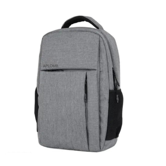 APLOMB Business Laptop Backpack, Grey, Mesh